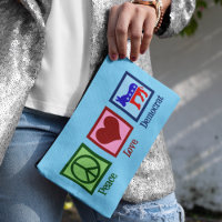 Friedensdemokratin Donkey Niedlich Blue Liebe