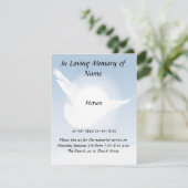 Friedensdenkmal Einladung (Stehend Vorderseite)