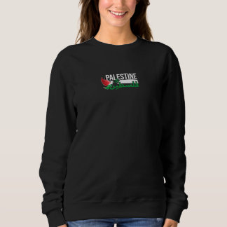 Friedensdock mit palästinensischer Flagge - Aufruf Sweatshirt