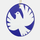 FRIEDENSDOKUMENT KERAMIKORNAMENT (Links)