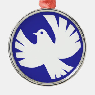 FRIEDENSDOKUMENT ORNAMENT AUS METALL