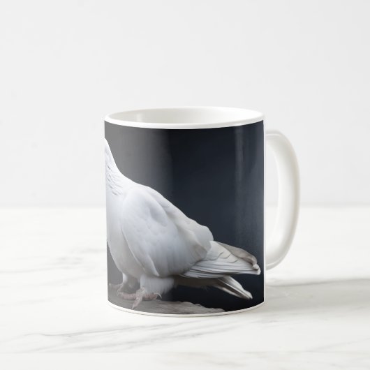 FRIEDENSDOVE KAFFEETASSE (VorderseiteRechts)