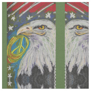 FriedensEagle-Muster Stoff