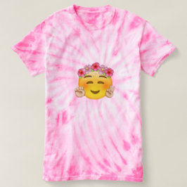 FriedensEmoji Krawattenfrauen T-Shirt