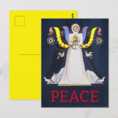 Friedensengel Postkarte (Vorne/Hinten)