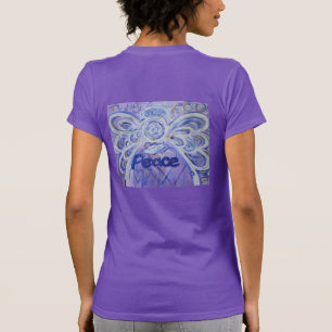 Friedensengel-T-Shirt (Rückseitengemälde) T-Shirt