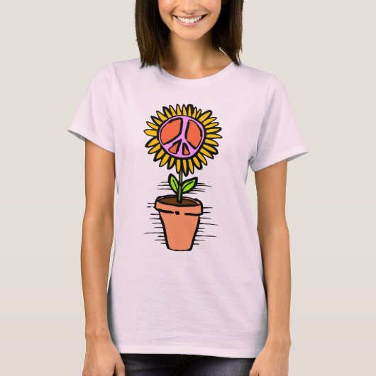 FRIEDENSentwurf FÜR FRAUEN T-Shirt (Vorderseite)