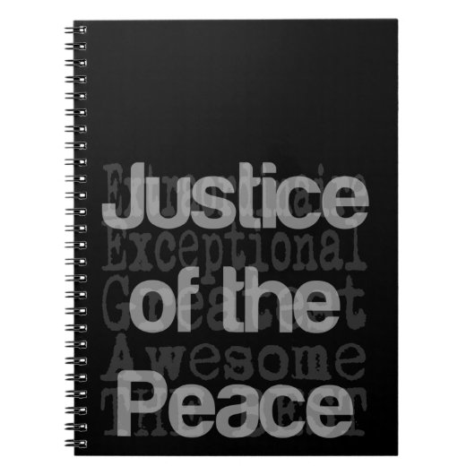 Friedensexpertin Notizblock (Vorderseite)