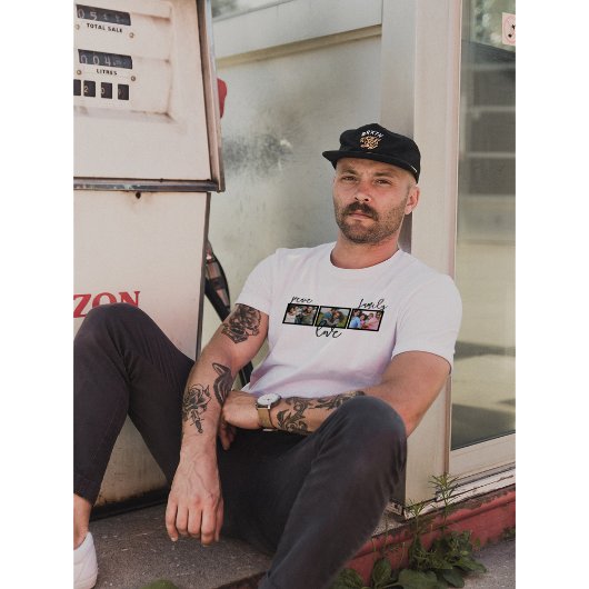 Friedensfamilie Liebe | Benutzerdefinierte moderne T-Shirt