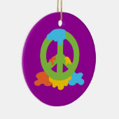 Friedensfarbe Keramikornament (Rechts)