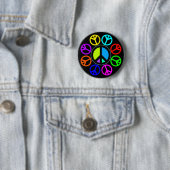 FRIEDENSfarbrad Button (Beispiel)