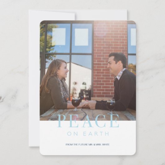 FRIEDENSfeiertags-Karte Feiertagskarte (Vorderseite)