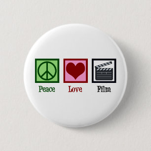 Friedensfilm - Liebe Button