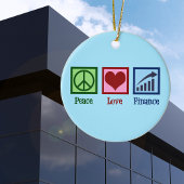 Friedensfinanzierung Keramik Ornament