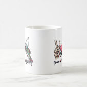 Friedensfischerei - Liebe Kaffeetasse (Mittel)