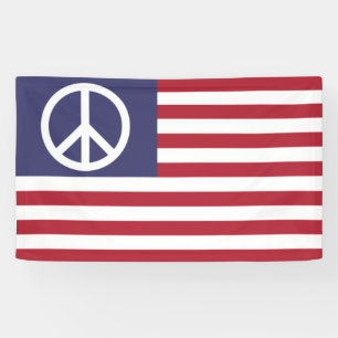Friedensflagge der Vereinten Staaten Banner