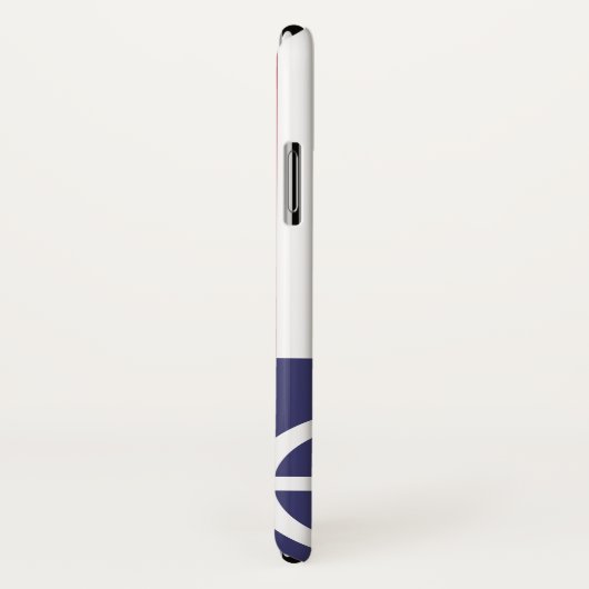 Friedensflagge der Vereinten Staaten Case-Mate iPhone Hülle (Hinten/Rechts)