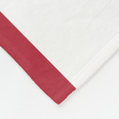 Friedensflagge der Vereinten Staaten Fleecedecke (Ecke)