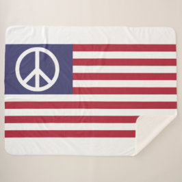 Friedensflagge der Vereinten Staaten Sherpadecke