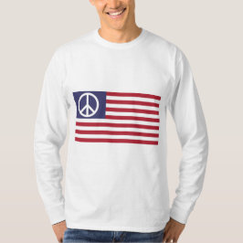 Friedensflagge der Vereinten Staaten T-Shirt