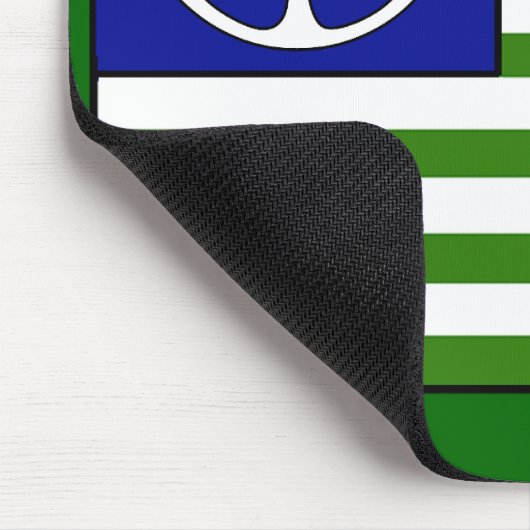 Friedensflagge Mousepad (Ecke)