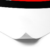 Friedensflagge Poster (Ecke)