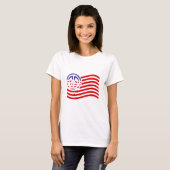 Friedensflagge T-Shirt (Vorne ganz)