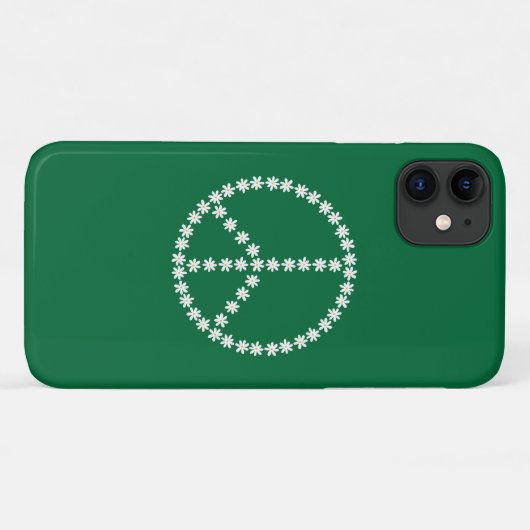 Friedensflora Case-Mate iPhone Hülle (Rückseite (Horizontal))