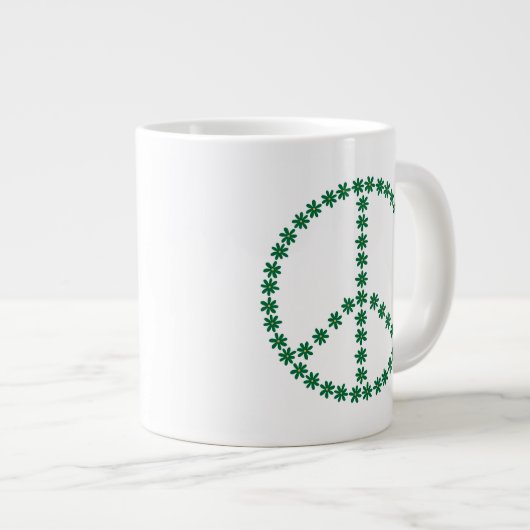 Friedensflora Jumbo-Tasse (Vorderseite Rechts)