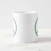 Friedensflora Jumbo-Tasse (Vorderseite)
