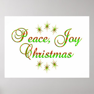 Friedensfreude-Weihnachten Poster