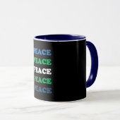 FRIEDENSFRIEDENS-Tasse Tasse (VorderseiteRechts)