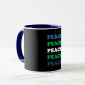FRIEDENSFRIEDENS-Tasse Tasse (Vorderseite Links)