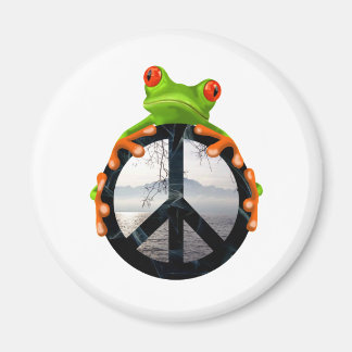 Friedensfrosch1 Magnet