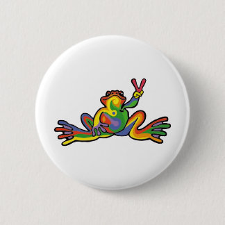 Friedensfrosch Button