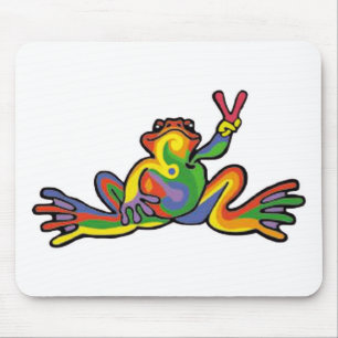 Friedensfrosch Mousepad