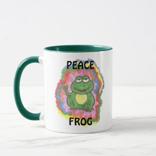 Friedensfrosch-Tasse Tasse (Links)