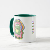 Friedensfrosch-Tasse Tasse (Vorderseite Links)