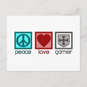 FriedensGamer Postkarte