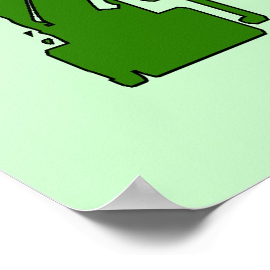 Friedensgarten Poster (Ecke)