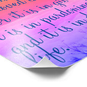 Friedensgebet des hl. Franziskus Fotodruck (Ecke)