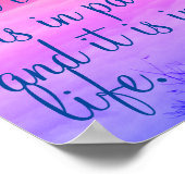 Friedensgebet des hl. Franziskus Poster (Ecke)