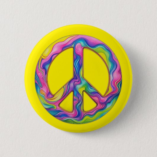 Friedensgedankliche, psychisch Inspirierend Botsch Button (Vorderseite)
