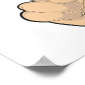 Friedensgeste Poster (Ecke)