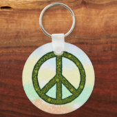Friedensgrün Schlüsselanhänger (Vorderseite)