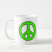 Friedensgrüne Tasse (Links)