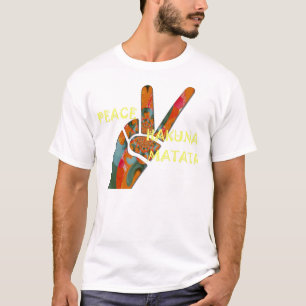 Friedensgruß mit zwei Fingern: Basic T-Shirt Vorla