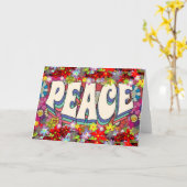 Friedensgrußkarte Karte (Gelbe Blume)