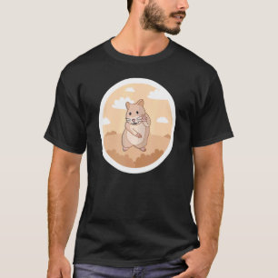Friedenshamster Hamster Tier Haustier Grafik T-Shirt