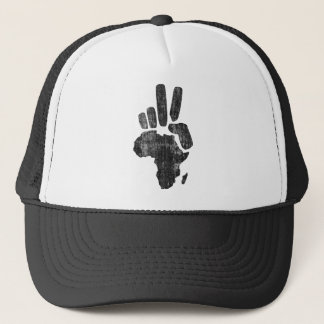Friedenshand Darfurs Afrika Truckerkappe